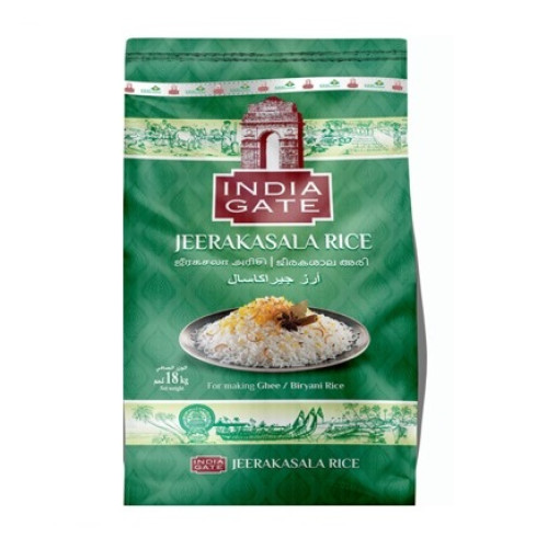 India Gate Premium  Jeerakasala Rice 18kg