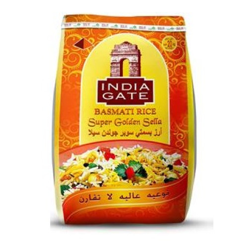 India Gate Super  Golden Sella  basmati  Rice  20Kg