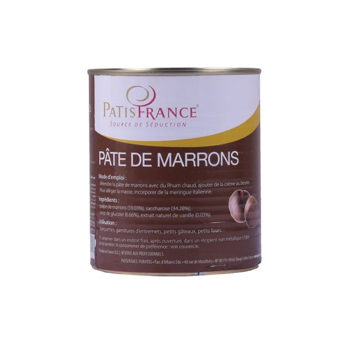 Patisfrance Chestnut Paste 58% 850 ml