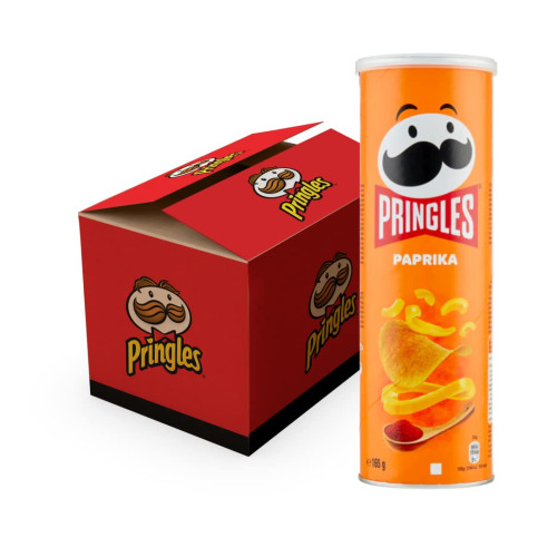 Pringles Paprika Chips 19 x 165g