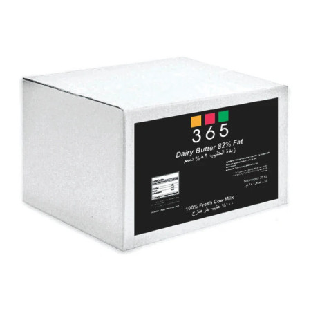 365  Dairy Butter 82.5% Fat  1 x 25Kg