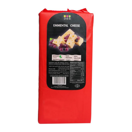 365 Emmental Cheese Block 1 x 3.2kg