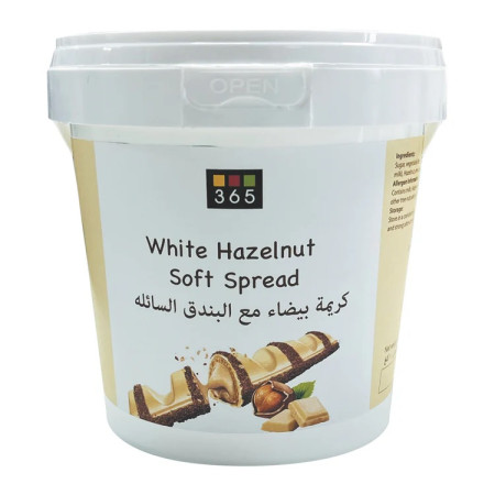 365 White Hazelnut Soft Spread Bueno Spread 15% 1kg