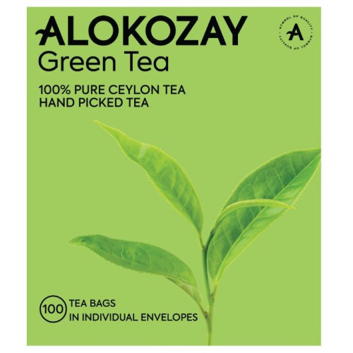 Alokozay Green Tea 100 Teabags 1 x 100TB