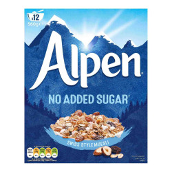 Alpen Cereal No Added Sugar  6 x 560g
