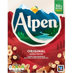 Alpen Muesli Original  Cereal 6 X 550g