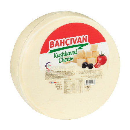 Bahcivan Kashkaval Cheese  from Turkey 8 x 1kg