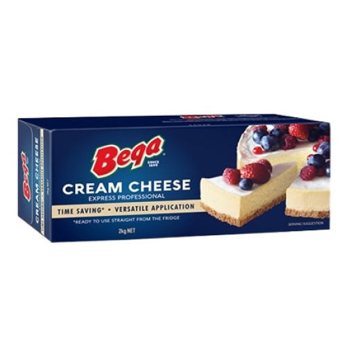 Bega Express Professional Cream Cheese  Australia 6 x 2kg