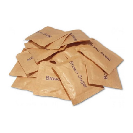 Brown sugar portions 1000x6g