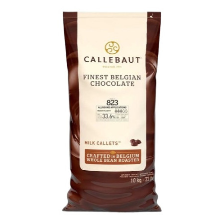 Callebaut Belgium Milk Chocolate n° 823  33.6% Coins  10kg