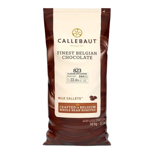 Callebaut Belgium Milk Chocolate n° 823  33.6% Coins  10kg