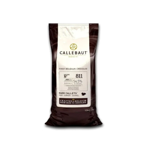 Callebaut Belgium dark chocolate n° L811 48.2% Coins 10kg Callebaut Belgium dark chocolate n° L811 48.2% Coins 10kg