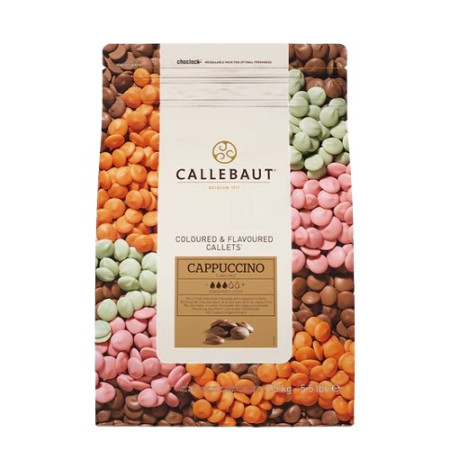 Callebaut Belgium CAPPUCCINO Specialty Chocolate 30.8% Coins  2.5kg