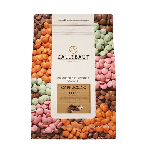 Callebaut Belgium CAPPUCCINO Specialty Chocolate 30.8% Coins  2.5kg