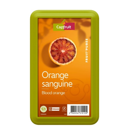 Capfruit Blood Orange Frozen Fruit Puree No Added Sugar 1kg Capfruit Blood Orange Frozen Fruit Puree No Added Sugar 1kg