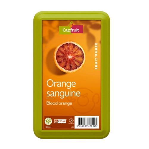 Capfruit Blood Orange Frozen Fruit Puree No Added Sugar 1kg Capfruit Blood Orange Frozen Fruit Puree No Added Sugar 1kg