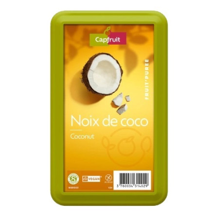 Capfruit Coconut Frozen Fruit Puree With 10% Added Sugar  1kg