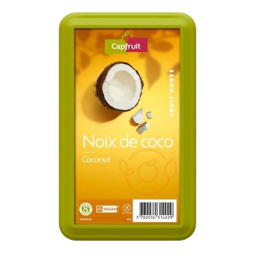 Capfruit Coconut Frozen Fruit Puree With 10% Added Sugar  1kg