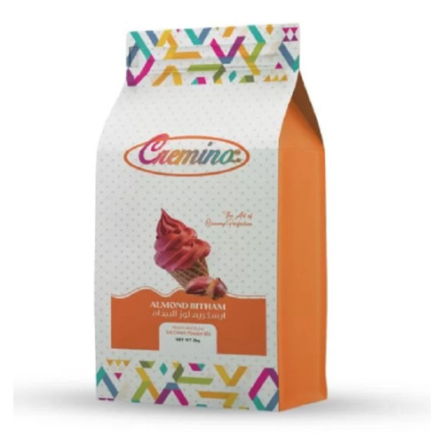 Cremino Almond Bitham Soft Ice Cream Powder Mix 1 X 2KG