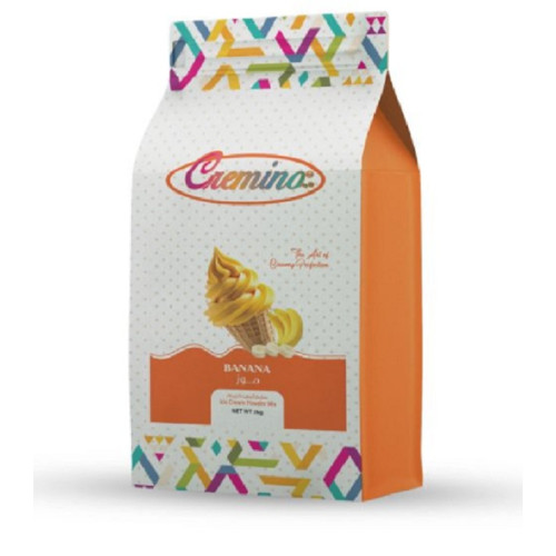 Cremino Banana Soft Ice Cream Powder Mix (2KG)