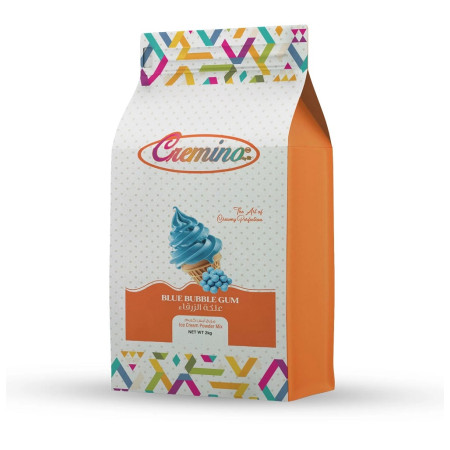 Cremino Blue Bubblegum Soft Ice Cream Powder Mix 1 x 2KG