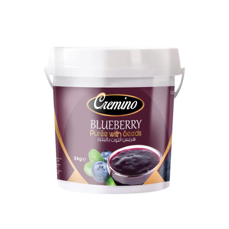 Cremino Blueberry Fruit Puree with Seeds x 5kg