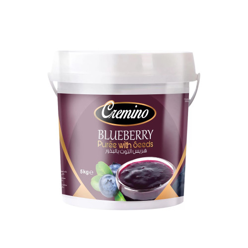 Cremino Blueberry Fruit Puree with Seeds x 5kg