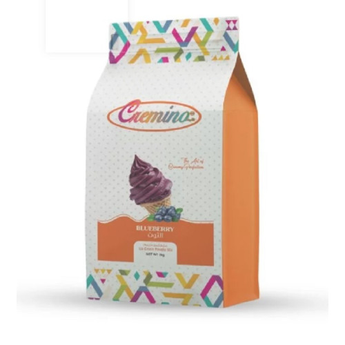 Cremino Blueberry Soft Ice Cream Powder Mix 1x 2KG Cremino Blueberry Soft Ice Cream Powder Mix 1x 2KG
