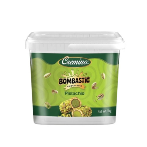 Cremino Bombastic Pistachio Choco Roll Wafer 1kg