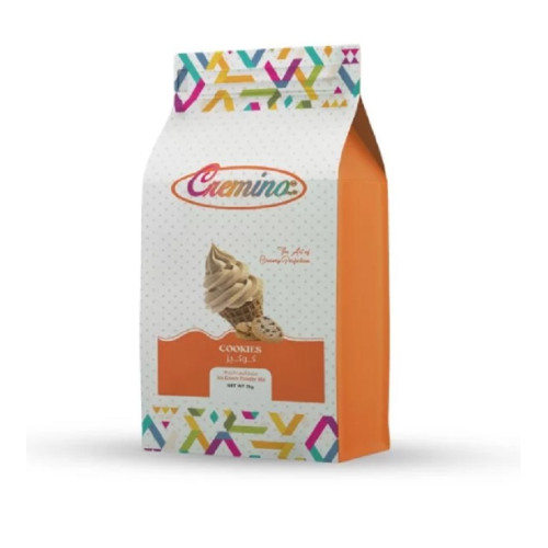Cremino Cookies Soft Ice Cream Powder Mix 2KG Cremino Cookies Soft Ice Cream Powder Mix 2KG