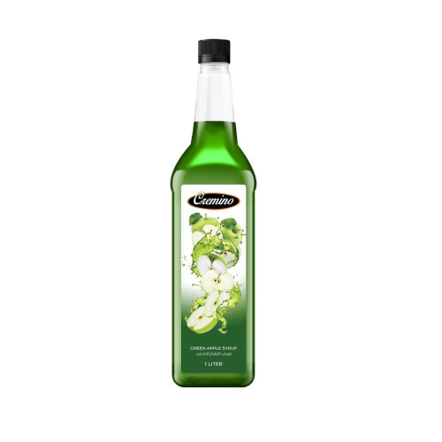 Cremino Green Apple Syrup 1LTR