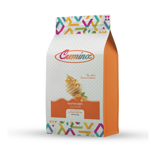 Cremino Mandarin Soft Ice Cream Powder Mix 1 x 2KG Cremino Mandarin Soft Ice Cream Powder Mix 1 x 2KG