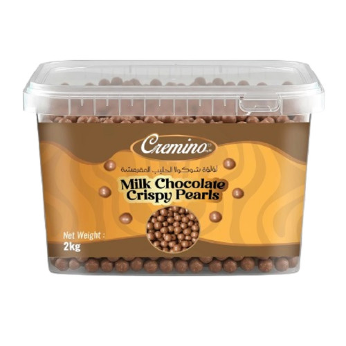 Cremino Milk Chocolate Crispy Pearls 2kg Cremino Milk Chocolate Crispy Pearls 2kg
