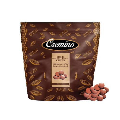 Cremino Milk Compound Chocolate Chips  5KG