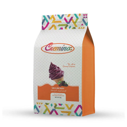 Cremino Mulberry Soft Ice Cream Powder Mix  2KG