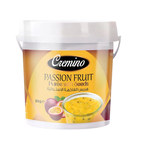 Cremino Passion Fruit Puree with Seeds 5KG