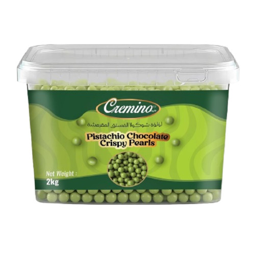 Cremino Pistachio Chocolate Crispy Pearls 2kg Cremino Pistachio Chocolate Crispy Pearls 2kg