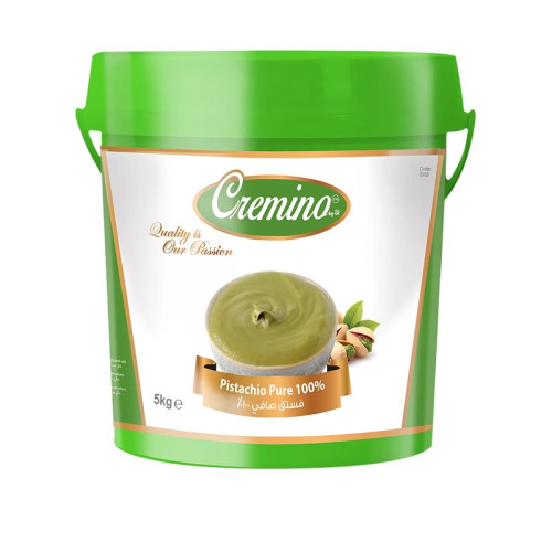 Cremino Pure Pistachio Paste 100% 1 x 5KG Cremino Pure Pistachio Paste 100% 1 x 5KG