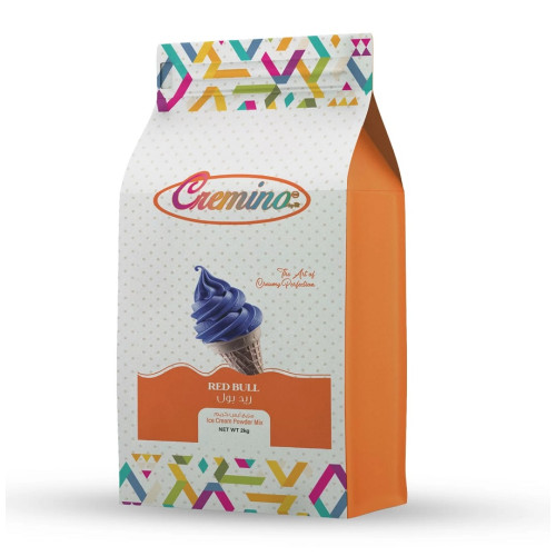Cremino Red Bull Soft Ice Cream Powder Mix 2KG Cremino Red Bull Soft Ice Cream Powder Mix 2KG