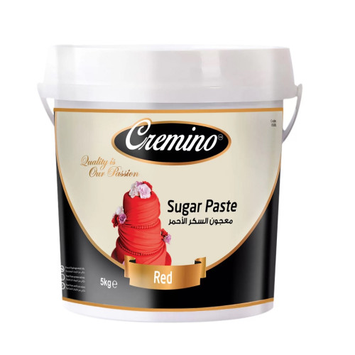 Cremino Red Sugar Paste 5KG