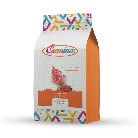 Cremino Redberry Soft Ice Cream Powder Mix 2KG