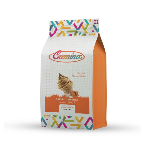 Cremino Salted Caramel Soft Ice Cream Powder Mix 2KG Cremino Salted Caramel Soft Ice Cream Powder Mix 2KG