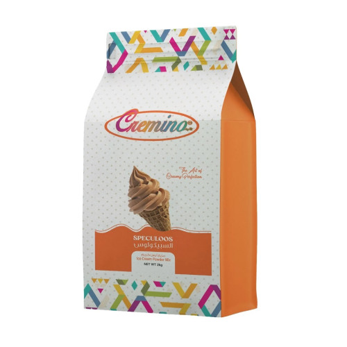 Cremino Speculoos Soft Ice Cream Powder Mix  2KG