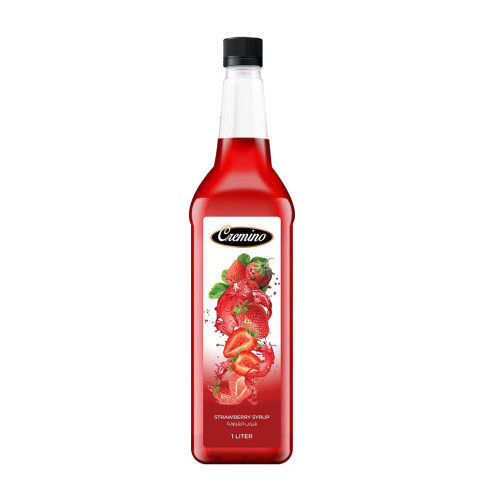 Cremino Strawberry Syrup 1LTR