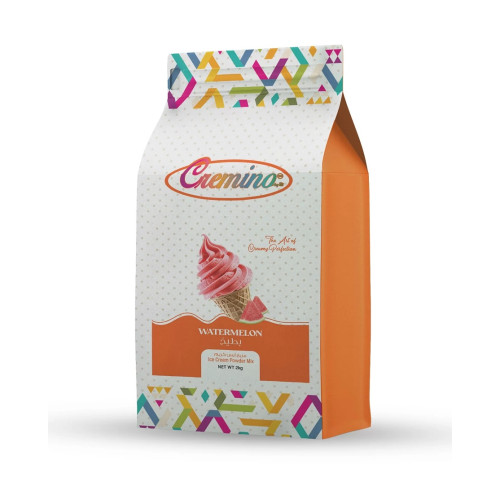 Cremino Watermelon Soft Ice Cream Powder Mix  2KG