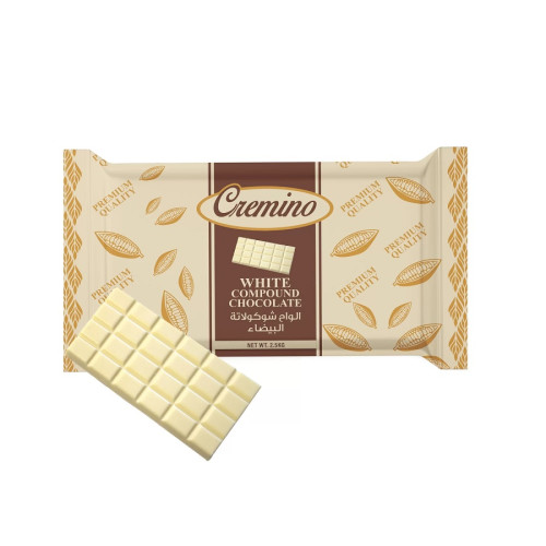 Cremino White Compound Chocolate Block 2.5KG