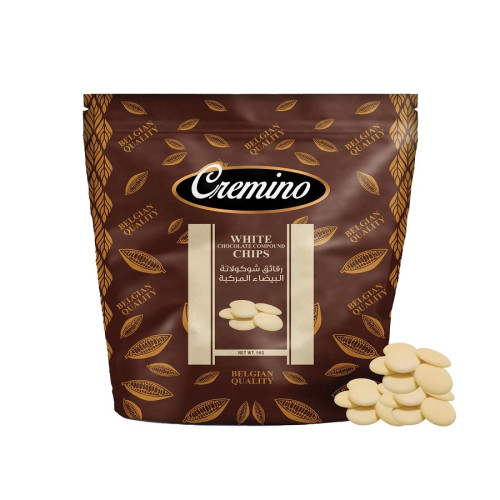 Cremino White Compound Chocolate Chips 5KG Cremino White Compound Chocolate Chips 5KG