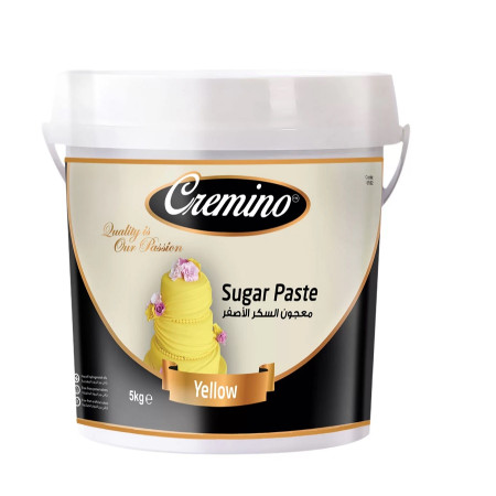Cremino Yellow Sugar Paste 5KG