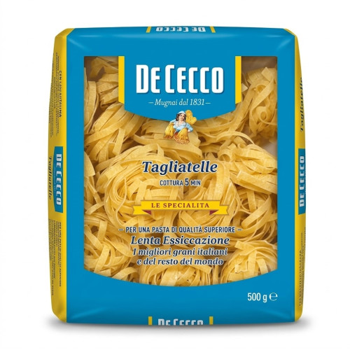 De Cecco Tagliatelle Pasta  8 x 500g 