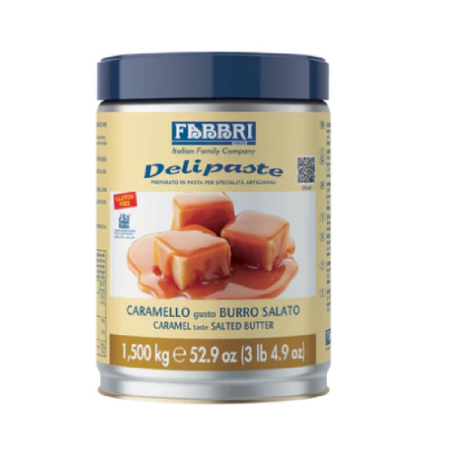 Fabbri Delipaste Slated Butter caramel 1500g Fabbri Delipaste Slated Butter caramel 1500g
